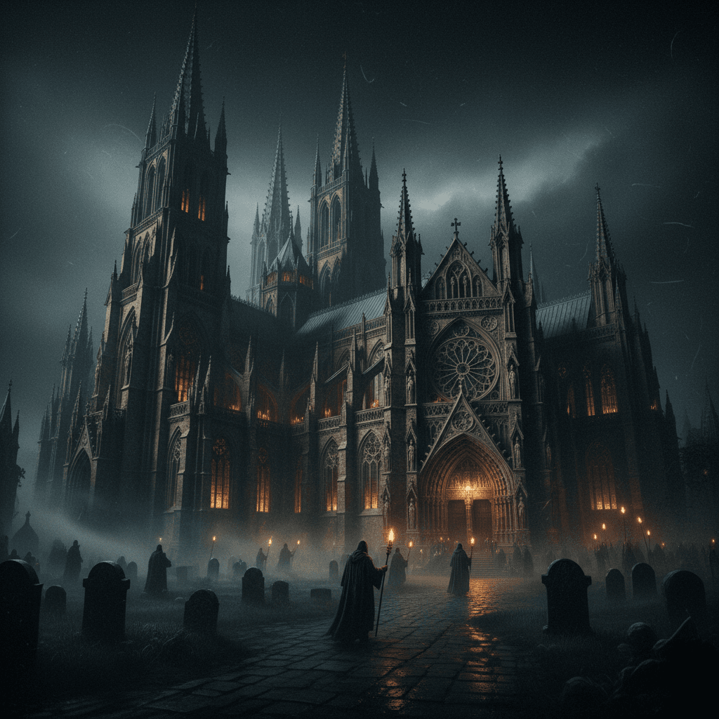 AI Gothic Style Portrait - Dark Aesthetic AI Art Generator